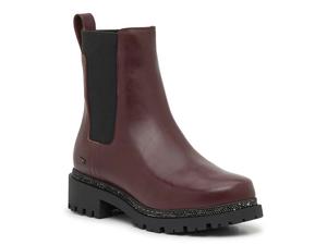 Ботинки DKNY Rick Chelsea Boot, бордовый/черный