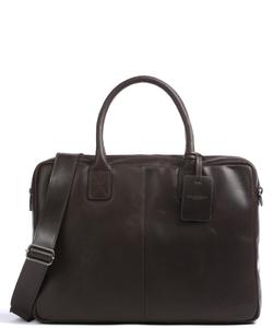 Винтажный портфель Taylor Worker из зерненой кожи Burkely, коричневый