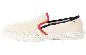 Женская повседневная обувь унисекс с низким верхом бежевый/красный/синий Rivieras