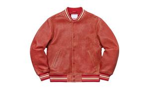 Куртка унисекс Supreme, красно-коричневый