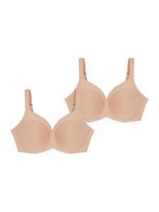 Бюстгальтер на косточках TRIUMPH Minimiser Bra Modern Soft+Cotton, бежевый