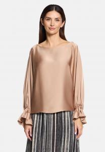 Блуза Betty Barclay MIT U-BOOT-AUSSCHNITT, Macchiato/Brown