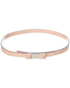 Ремень из кожи Valentino by Mario Valentino Lea Valentino By Mario Valentino, розовый