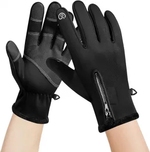 Мотоциклетные перчатки для мужчин, зимние перчатки с сенсорным экраном, водонепроницаемые, теплые, с флисовой подкладкой, велоперские перчатки для мужчин и женщин, мотокросс, 2XL