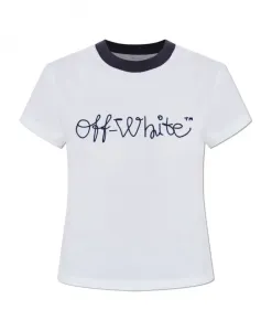 Футболка с логотипом Off White, белый