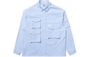 Рубашка унисекс UNDEFEATED, синий