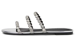 CHARLES&KEITH Слайдеры с композитной подошвой 1,3 см женские серебристые серебро, цвет Silver Silver