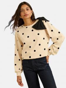 Love & roses Свитшот в бежевом цвете