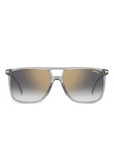 Солнцезащитные очки в квадратной оправе Carrera, серый
