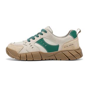 GNSJ Женские легкие низкие повседневные туфли с износостойким покрытием и балансом - бежево-зеленые, цвет Beige Green
