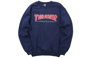 Thrasher Свитшот унисекс темно-синий Navy