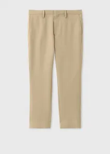 Мягкие эластичные брюки из саржи