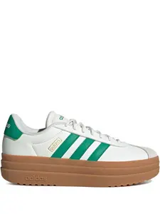 Кроссовки VL Court Bold Core White/Court Green/Gold Metallic Adidas, белый