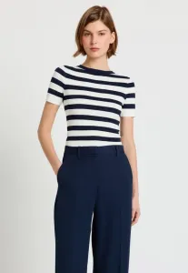 Полосатая футболка с принтом Calliope, Var Blu Notte