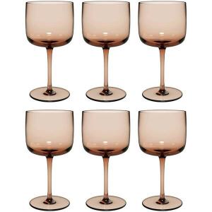 Бокал для вина like. by Villeroy & Boch Like Glass 6 шт, 9x9x9 см цвет clay