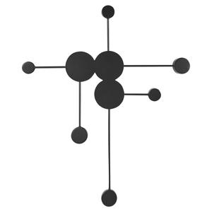 Настенная лампа Beliani, 10x78x90 см, черный