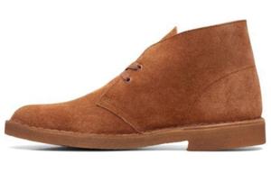 Ботинки-пустынники Originals Ginger Hairy Suede Clarks, Brown