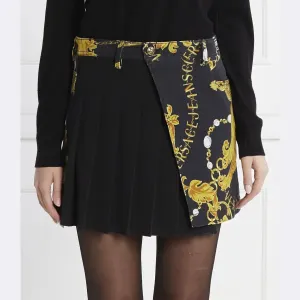 Джинсовая юбка Versace, черный