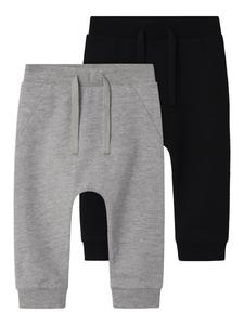 Зауженные брюки TWO SOON, Mottled Grey/Black