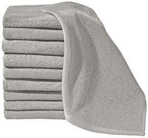 Мини-полотенца Erwin Müller 10er-Pack 161522, 30x1x30 см, серебряный