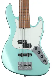 Бас-гитара Sadowsky MetroExpress 21-ладовая гибридная PJ с 5 струнами - металлик шалфейно-зеленый