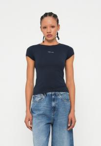 Футболка Replay FITTED CREW NECK LOGO 2 PACK, Deep Blue/Bordeaux/Dark Blue