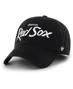 Мужская черная бейсболка Boston Red Sox Crosstown Classic Franchise '47 Brand