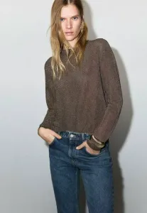 Расклешенные джинсы Mango, Dark Blue