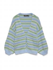 VERO MODA Кардиган 'VMMaybe' вязаный, зеленый, светло-зеленый