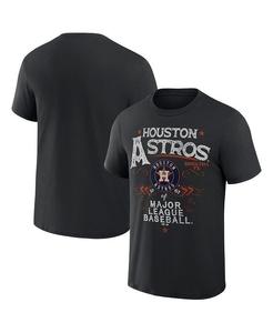 Мужская футболка Darius Rucker Collection By Black Houston Astros Beach Splatter Fanatics, черный