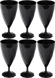 Стаканы PS черные 15cl (VV 15 LEVEL) 6 шт. Unbekannt