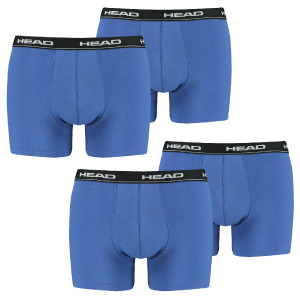 Боксеры HEAD Boxershorts 4 шт, цвет 021 - blue / black