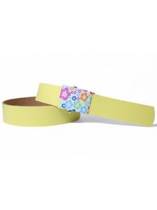 Женский ремень, бесступенчатый, лимонного цвета FRONHOFER