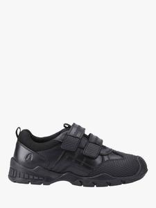 Детские школьные ботинки Tristen Senior из кожи Hush Puppies, Black