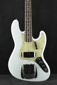 Fender Custom Shop Limited '64 Jazz Bass Journeyman Relic - Супер выцветший состаренный Sonic Blue