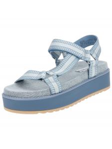 Сандалии с ремешками STEVE MADDEN, Blue Denim/Light Blue