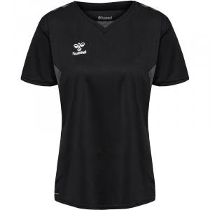 Shirt hmlauthentic pl jersey s/s woman Hummel, черный