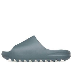 Тапочки yeezy slide 'slate marine' Adidas, синий