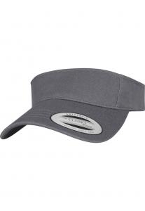 Бейсболка Flexfit Cap Curved Visor, темно-серый