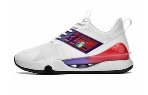 Скай Ран No. 58 Вихрь Антискользящие Износостойкие Низкие Кроссовки Винтажные Баскетбольные Мужские TEPOR, Красный