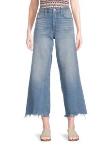 Укороченные джинсы широкого кроя Joe's Jeans, цвет Seoul