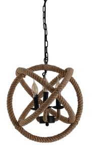 Подвесной светильник Näve, 43x150 см, коричневый/бежевый