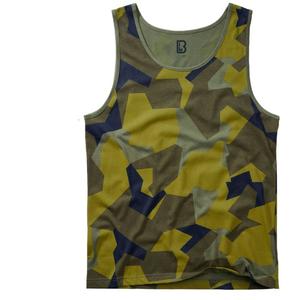 Футболка Brandit sleeveless T-shirt, зеленый