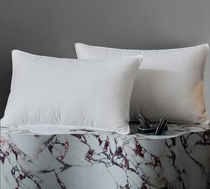 ZFYYS Подушка для кровати премиум из гусиного пуха средняя мягкость Softness-medium × 1