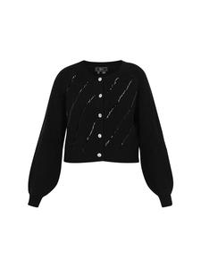 Женский кардиган черного цвета faina