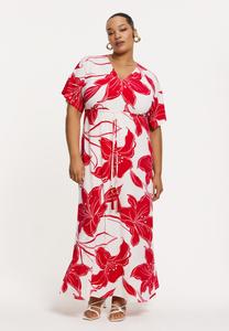 Платье макси YOEK, красный