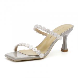 Ainer cat Rubber Slide Slippers Women's Ainer-cat, серый