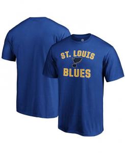 Мужская синяя футболка St. Louis Blues Team Victory Arch Fanatics, синий