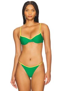 Топ Rio Camila Coelho, green & yellow