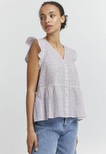 Блузка Ichi без рукавов, пыльно-лавандовый